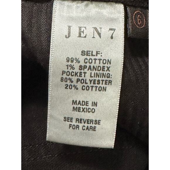 7 for all Mankind black bermuda shorts size 6 - Picture 4 of 10